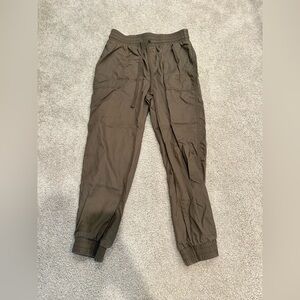 Camo Green Capri Pants